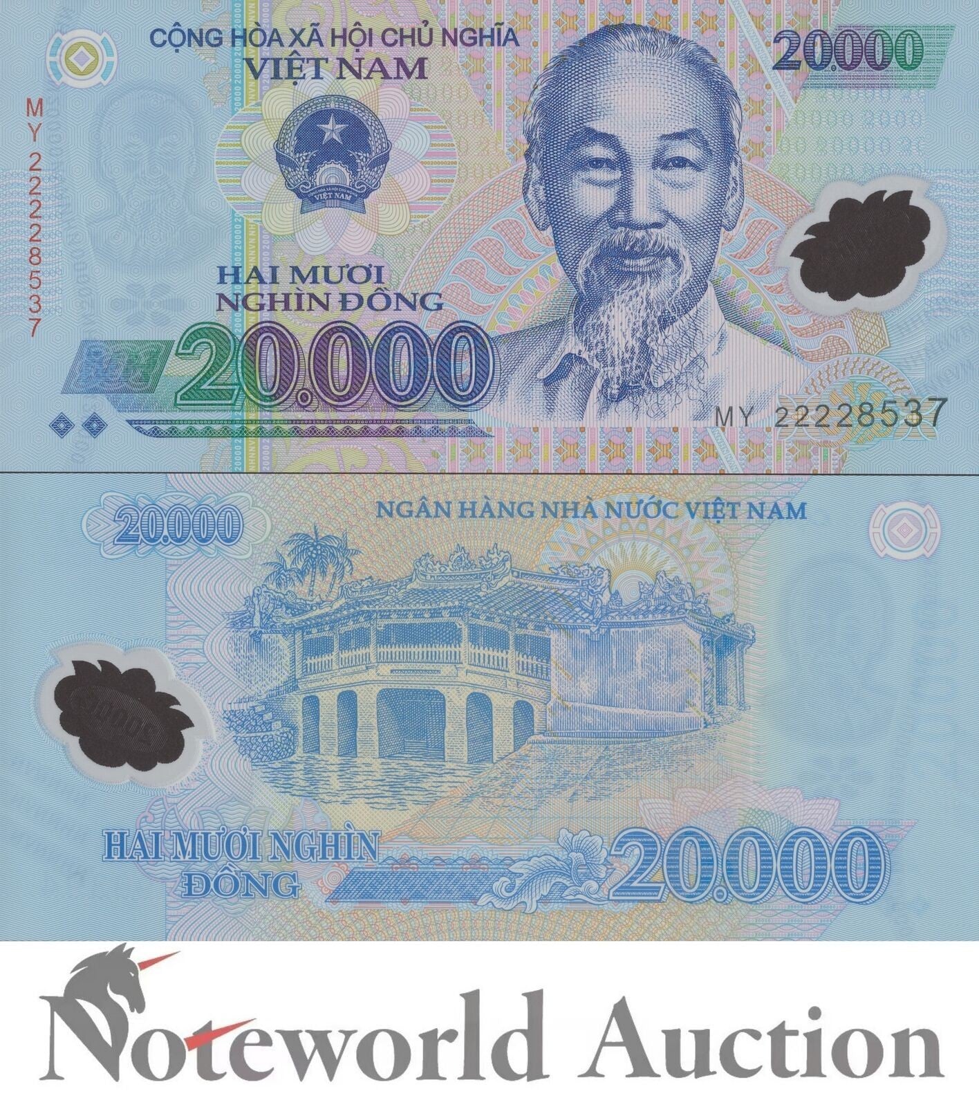 VIET NAM VIETNAM 20000 Dong 2022 P 120 Polymer UNC