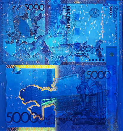 KAZAKHSTAN 5000 Tenge 2011 P 38A UNC