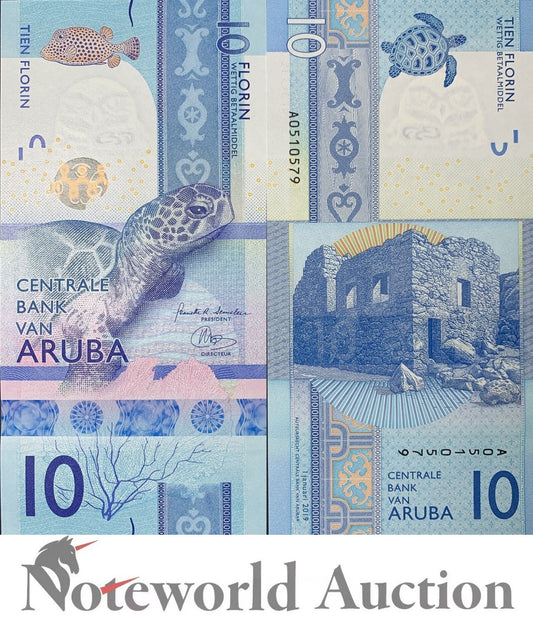 ARUBA 10 Florin 2019 P 21 UNC