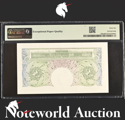 Great Britain 1 Pound ND (1948-49) P 369a UNC PMG 66 EPQ 2nd TOP POP