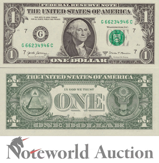 UNITED STATES USA 1 Dollar 2017A P 544 ''G'' Chicago UNC