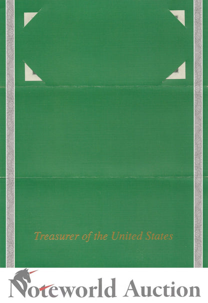 UNITED STATES OF AMERICA USA 2 Dollars 1995 P 497 With Folder UNC